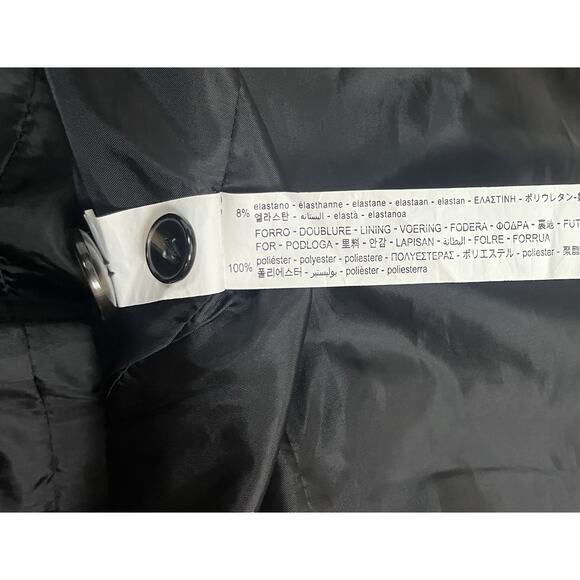 Zara Man Plaid Blazer Jacket Notched Lapel Two Button Front Flap Pocket Size XS - Picture 8 of 8